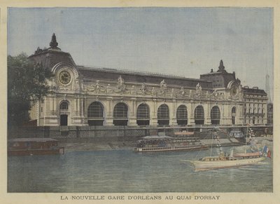 Det nya Gare dOrleans på Quai dOrsay, Paris av Fortune Louis Meaulle