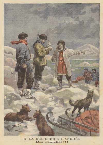Sökandet efter Salomon Andrees saknade ballongexpedition i Arktis av Fortune Louis Meaulle