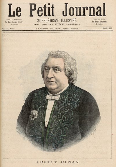 Ernest Renan, mai le 
