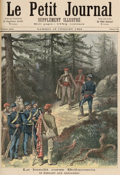 The Corsican Bandit, Jacques Bellacoscia, Surrendering to the Police, från 