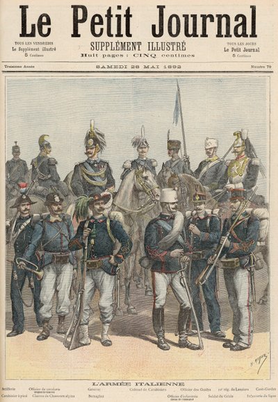 Den italienska armén, från 