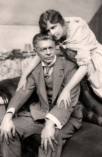 Marie Lohr 1890-1975 och E Holman Clark 1864-1925, tidigt 1900-tal. av Foulsham and Banfield