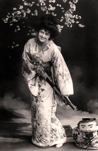 Marie Studholme 1875-1930, engelsk skådespelerska, 1900-talet. av Foulsham and Banfield