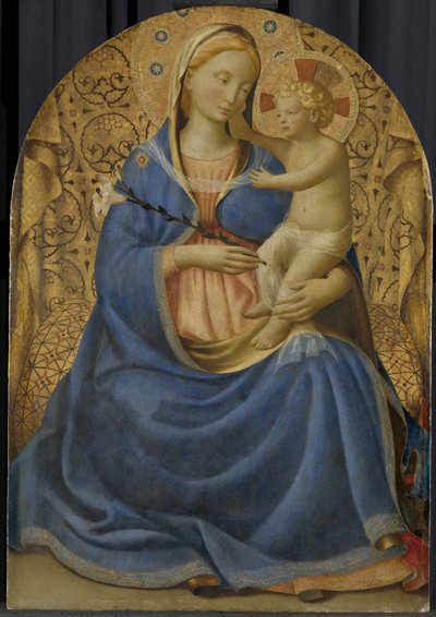 Madonna av ödmjukhet, ca 1440 (panel) av Fra  Angelico
