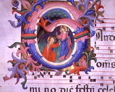 Ms 558 f.64v Historikert initial 