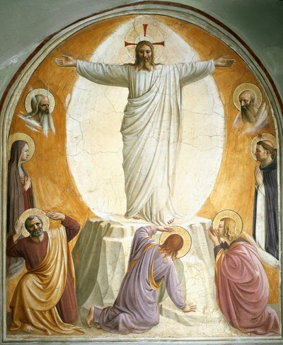 Transfiguration av Fra (c.1387 1455) Angelico