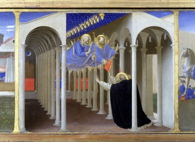 Erscheinung von St. Peter und St. Paul in St. Dominica von Fra  Angelico