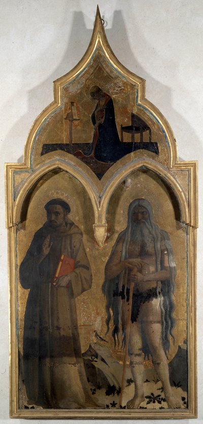 Dörren till den heliga treenighetens tabernaklet av Fra  Angelico