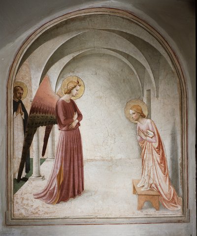 Bebådelsen (fresko av Fra  Angelico