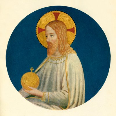 A Figure of Christ, 1400-talet, c1909 av Fra Angelico