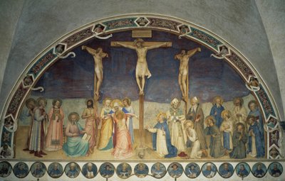 Crucifixion du Christ, 1442 av Fra Angelico