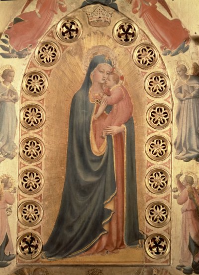 Madonna of the Stars (se även 230331) av Fra Angelico