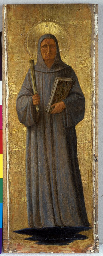 S:t Bernard av Clairvaux, ca 1435-40 (tempera på poppelträ) av Fra Angelico