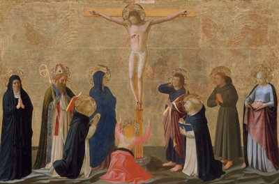 Korsfästelsen, möjligen ca. 1440. av Fra Angelico