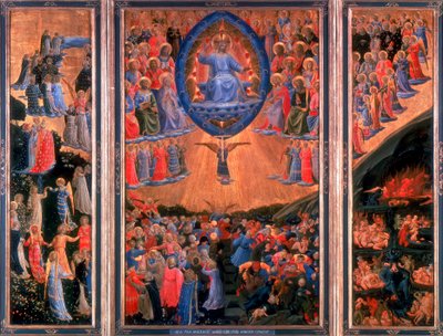 Den sista domen, c1420-1455 av Fra Angelico