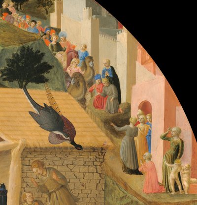 Tillbedjan av Magi av Fra Angelico and Fra Filippo Lippi