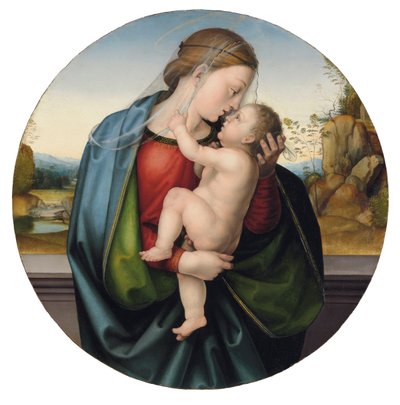 Madonnan och barnet av Fra Bartolomeo