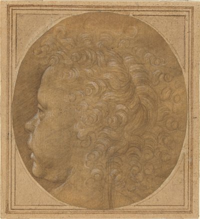 Chef för ett barn [recto] av Fra Bartolommeo