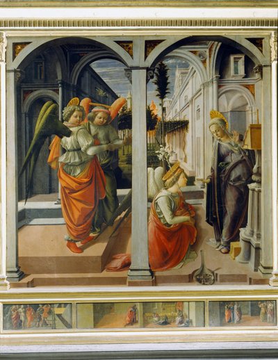 Kungörelse av Fra Filippo Lippi