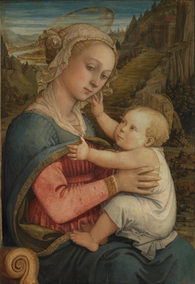 Maria med barnet av Fra Filippo Lippi