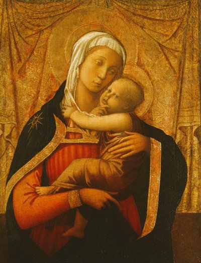 Madonnan och barnet, av Fra Filippo Lippi