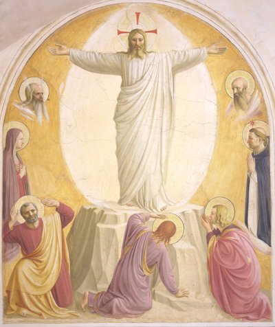 Jesu förvandling av Fra Giovanni Angelico da Fiesole