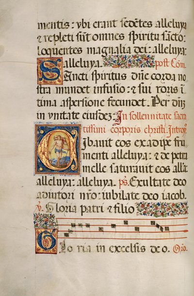 Inledande C: Den uppståndne Kristus av Fra Vincentius a Fundis