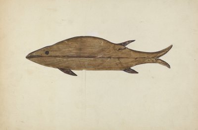 Fisk väderflöjel av Frances Matsubara