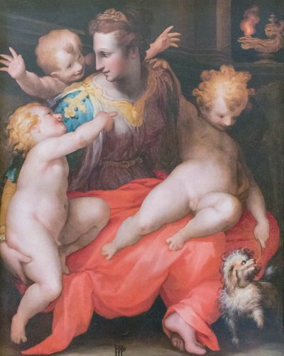 Allegorisk figur av Francesco (1544 97) Morandini