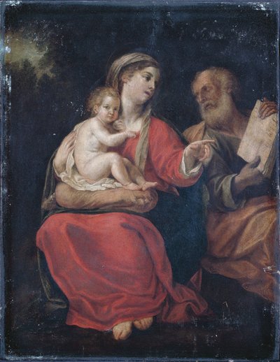 helig familj av Francesco Albani