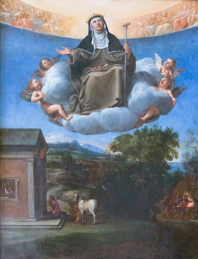 St Elizabeth i ära av Francesco Albani