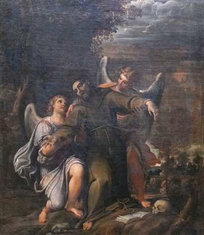 St Francis av Francesco Albani