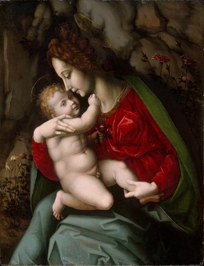 Madonna med barn av Francesco Bacchiacca