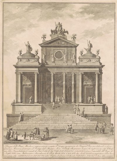 Prima Macchina för Kina 1785. av Francesco Barbazza