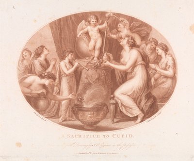 Ein Opfer für Amor av Francesco Bartolozzi