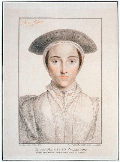 Anne av Cleves, 1539, 1796 av Francesco Bartolozzi