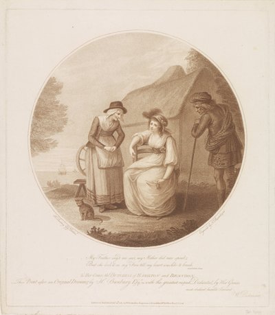 Auld Robin Gray av Francesco Bartolozzi