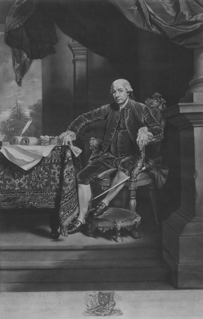 Charles, Earl Cornwallis, 15 mars 1781. av Francesco Bartolozzi