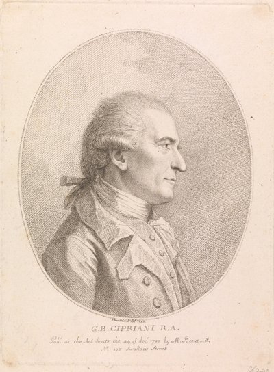 G. B. Cipriani, RA av Francesco Bartolozzi