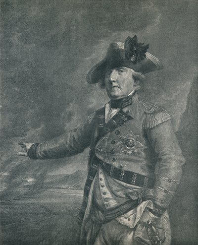 George Augustus Elliot Lord Heathfield, guvernör i Gibraltar, 1788 1909 av Francesco Bartolozzi