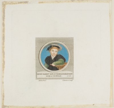 Henry Brandon av Francesco Bartolozzi