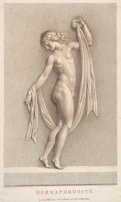 Hermafrodit av Francesco Bartolozzi
