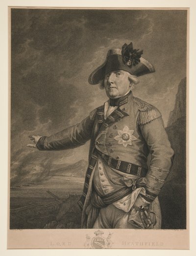 Lord Heathfield av Francesco Bartolozzi