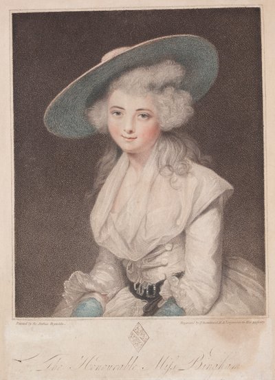 Miss Anne Bingham av Francesco Bartolozzi