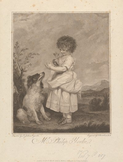 Mr Philip Yorke av Francesco Bartolozzi