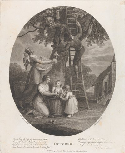 Oktober av Francesco Bartolozzi