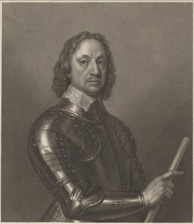 Oliver Cromwell, 1802. av Francesco Bartolozzi