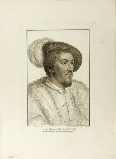 Porträtt av en ung man av Francesco Bartolozzi