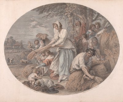Skördefolk av Francesco Bartolozzi