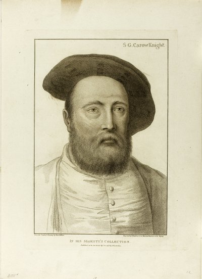 S.G. Carow, riddare av Francesco Bartolozzi